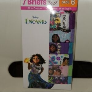 Disney Encanto Girls' Briefs Set - Multicolor